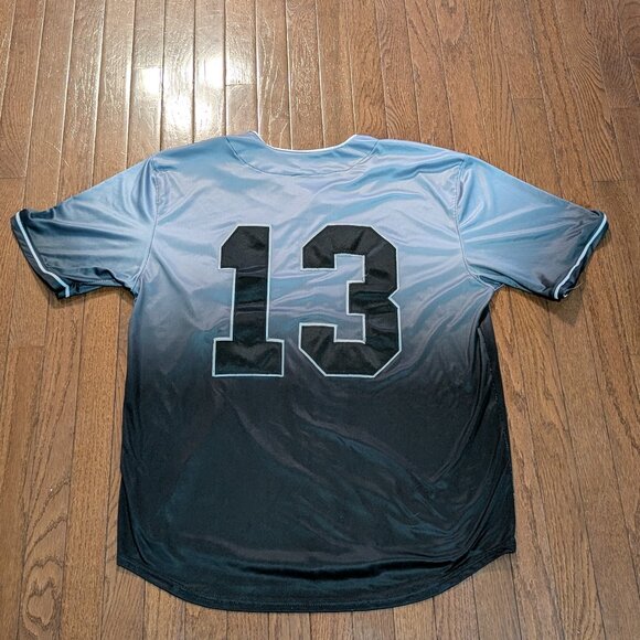 Nike Chicago White Sox BSBL Ombre Ozzie Guillen Jersey Size XL - Picture 2 of 5